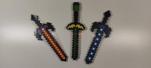 Меч "Пиксельный Майнкрафт" в ассортименте во Нязепетровске